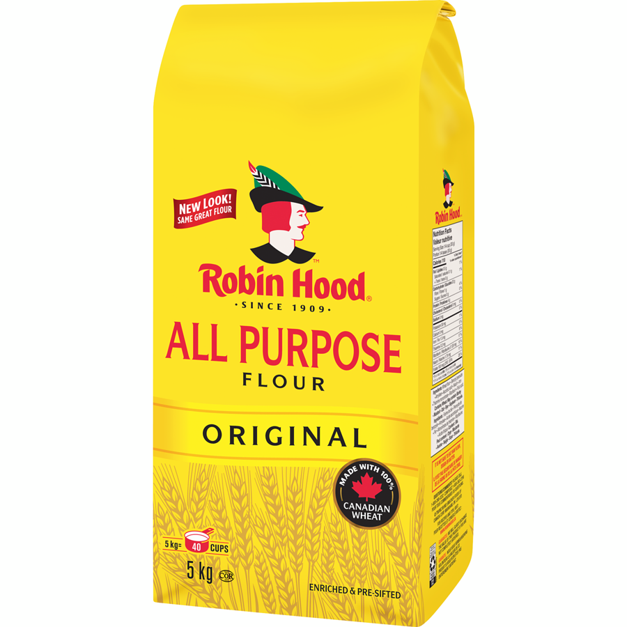 Robin Hood - Original All Purpose Flour - 5 kg - Canadian Distribution