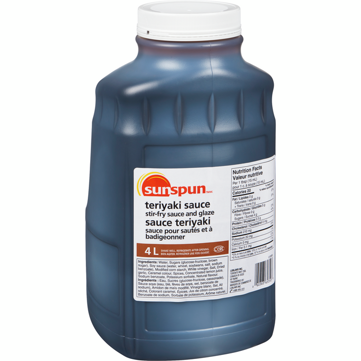 Sunspun - Teriyaki Sauce - 4 L - Canadian Distribution