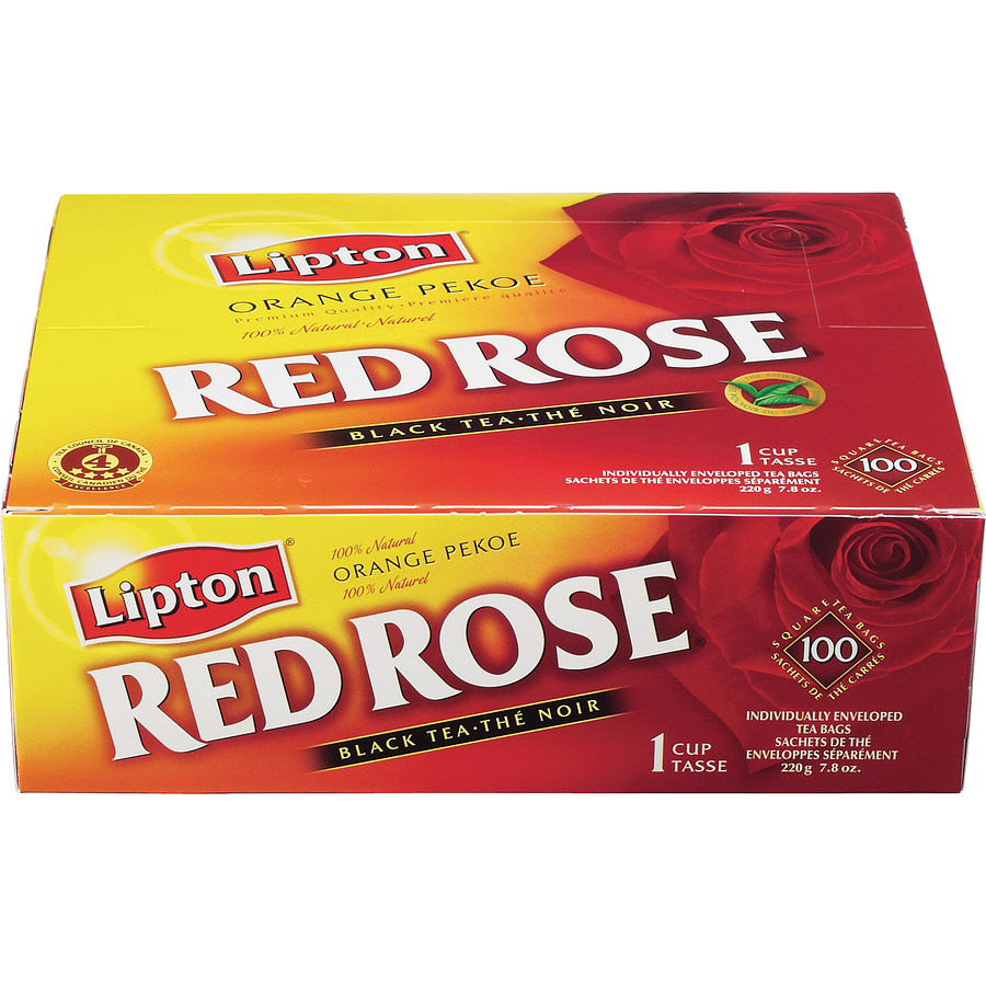 Red Rose - Black Tea Envelope 1 Cup - 100 each - Canadian Distribution