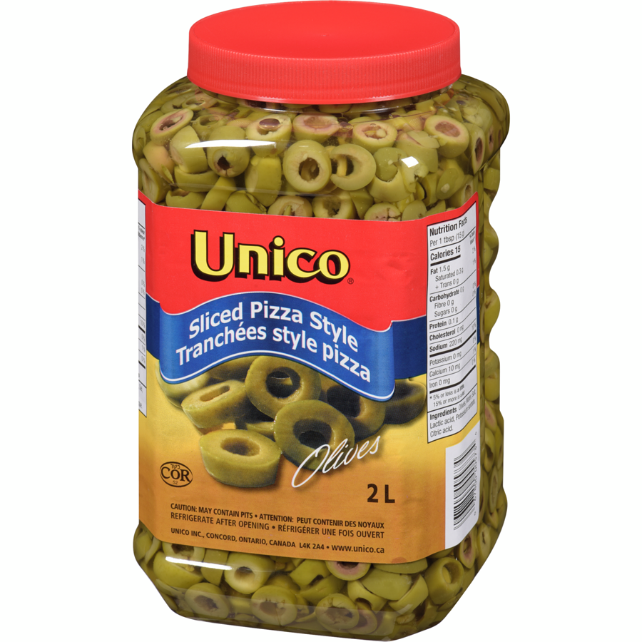 Unico - Pizza Olives - 2 L - Canadian Distribution