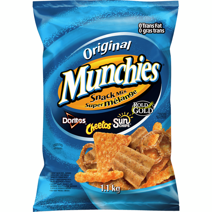 Munchies - Snacks, Snack Mix Original - 1100 g - Canadian Distribution