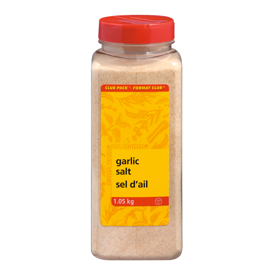 No Name - Garlic Salt - 1 kg - Canadian Distribution