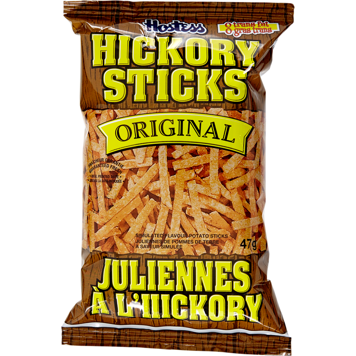 Hostess - Hickory Sticks, Vending Chips - Case - 60 x 47 g - Canadian Distribution