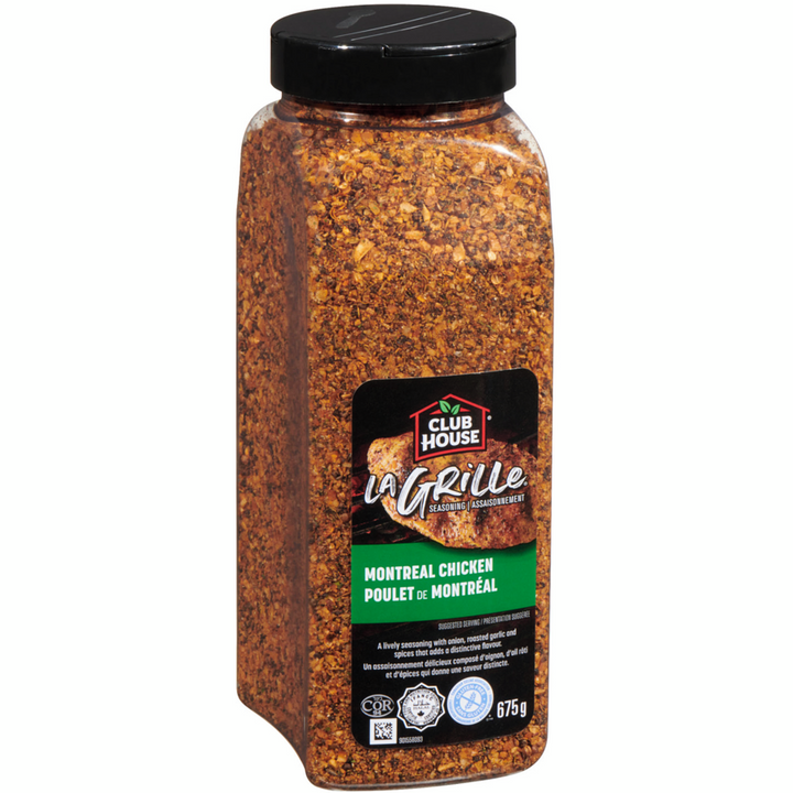 Club House - Montreal Chicken Seasoning - 675 g - Canadian Distribution