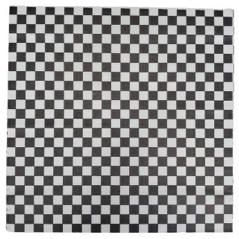 XC - Checkered Sheets - Black - 14"x14" - 172051