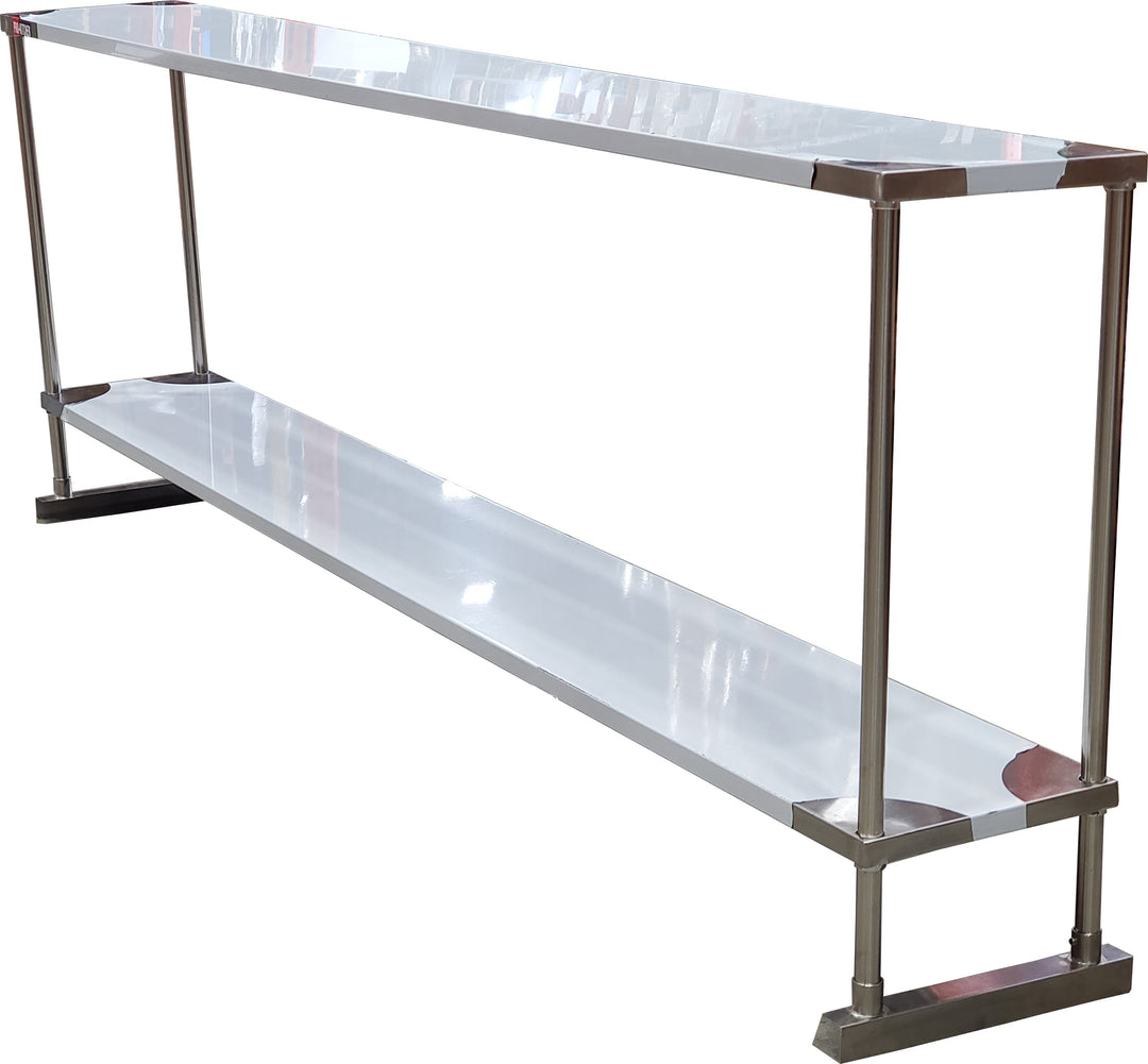 Pro-Kitchen - Overshelf 2 Tier - 12"D x 96"W x 32"H