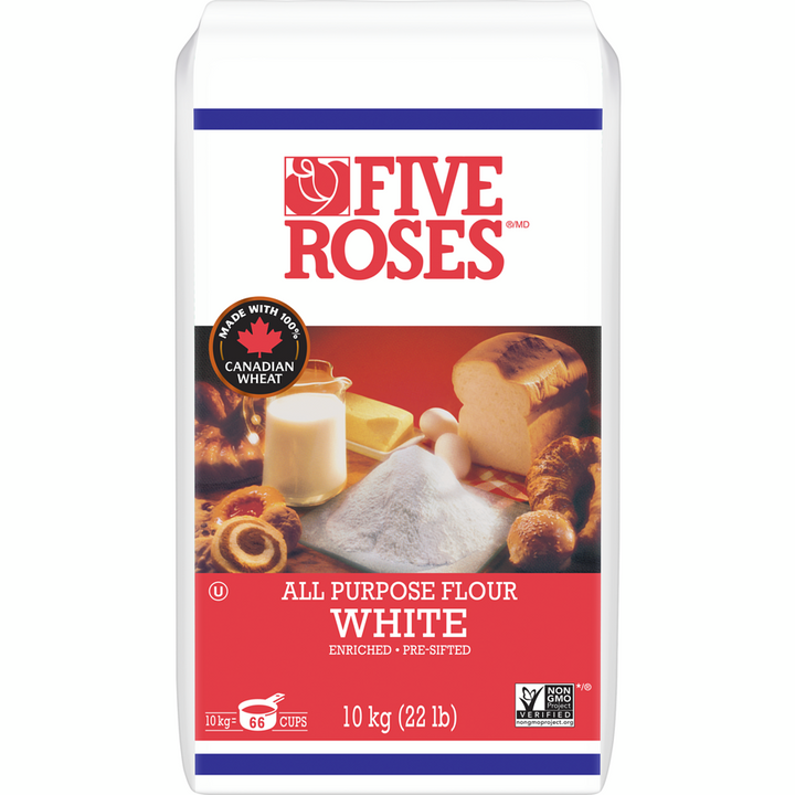 Five Roses - All Purpose Flour Club Pack - 10 kg - Canadian Distribution