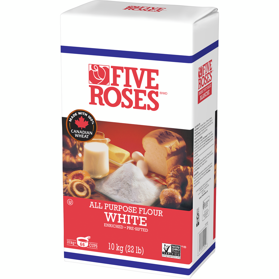 Five Roses - All Purpose Flour Club Pack - 10 kg - Canadian Distribution