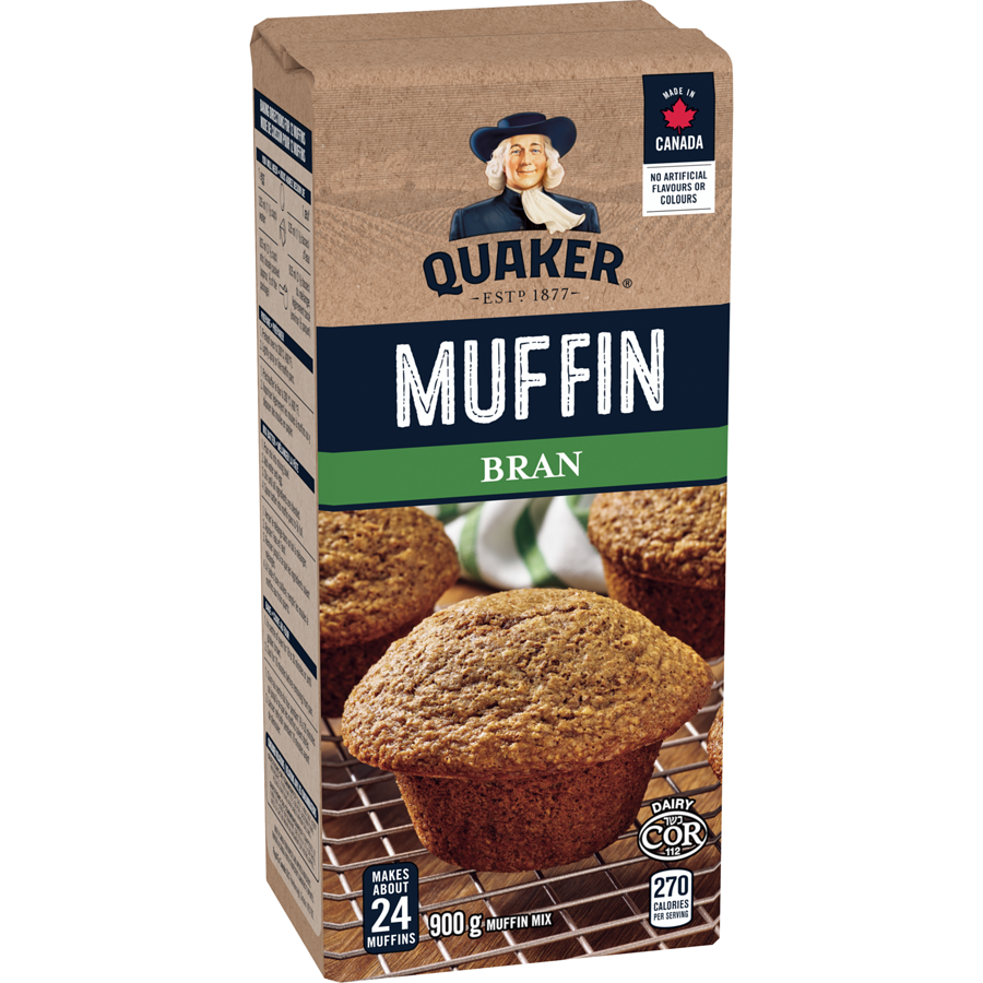 Quaker - Bran Muffin Mix - 900 g - Canadian Distribution