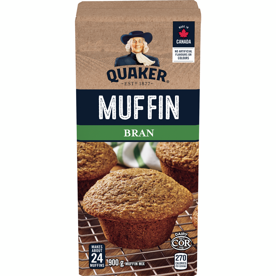 Quaker - Bran Muffin Mix - 900 g - Canadian Distribution