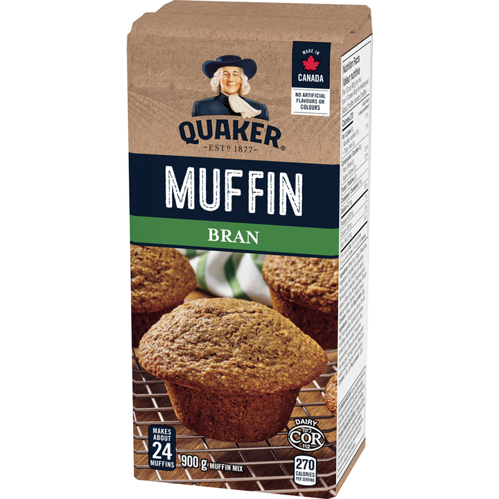 Quaker - Bran Muffin Mix - 900 g - Canadian Distribution