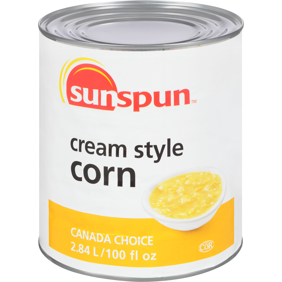 Sunspun - Cream Style Corn - 2.84 L - Canadian Distribution