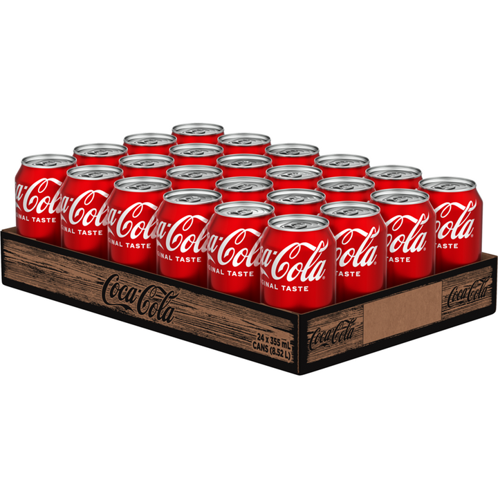 Coca-Cola - Cans, 24-Pack - Case - 24 x 355 ml - Canadian Distribution