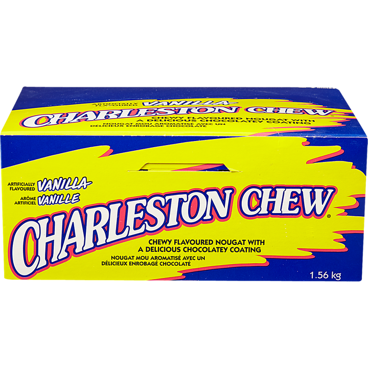 Charleston - Chew, Vanilla - Case - 24 x 65 g - Canadian Distribution