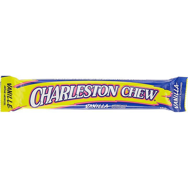 Charleston - Chew, Vanilla - Case - 24 x 65 g - Canadian Distribution