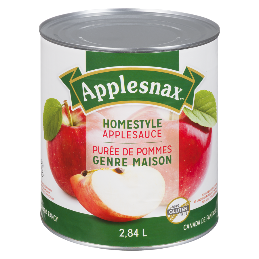 Apple Snax - Apple Sauce - 2.84 L - Canadian Distribution