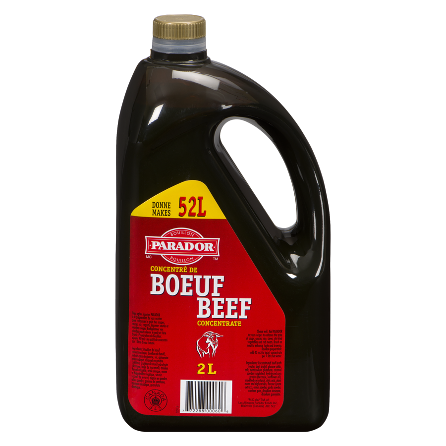 Parador - Bouillon Beef Concentrate - 2 L - Canadian Distribution