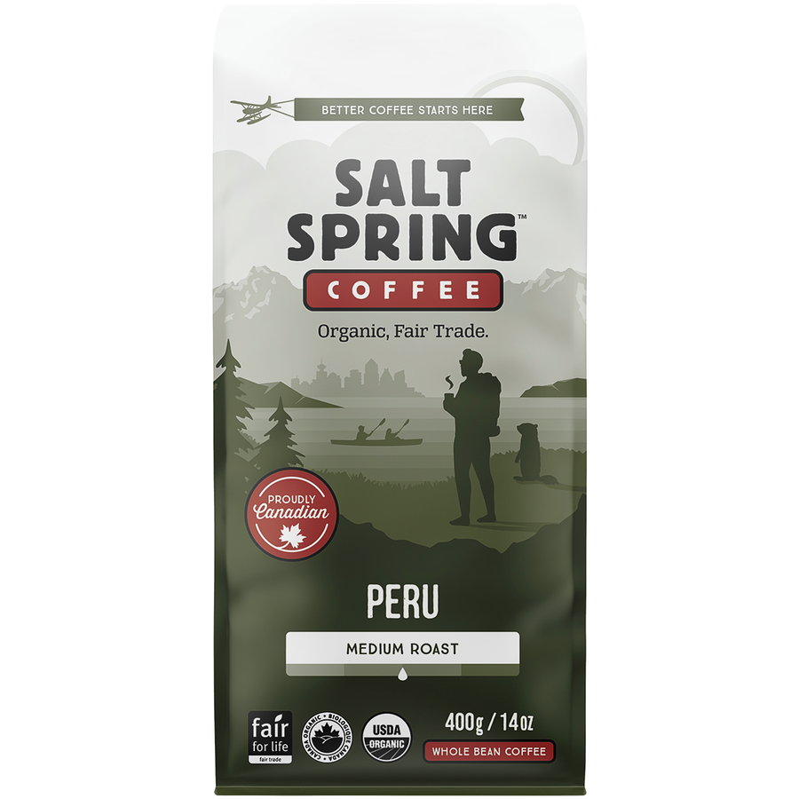 Salt Spring - Coffee, Peru - 400 g - Canadian Distribution