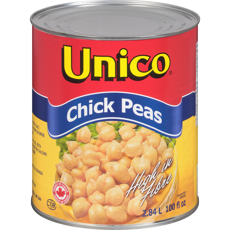 Unico - Chick Peas, Club Pack - 2.84 L - Canadian Distribution