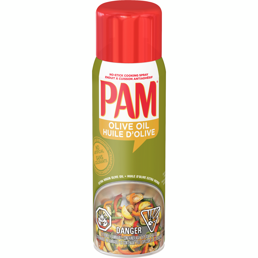 Pam - Cooking Spray with Olive Oil - 141 g - Canadian Distribution