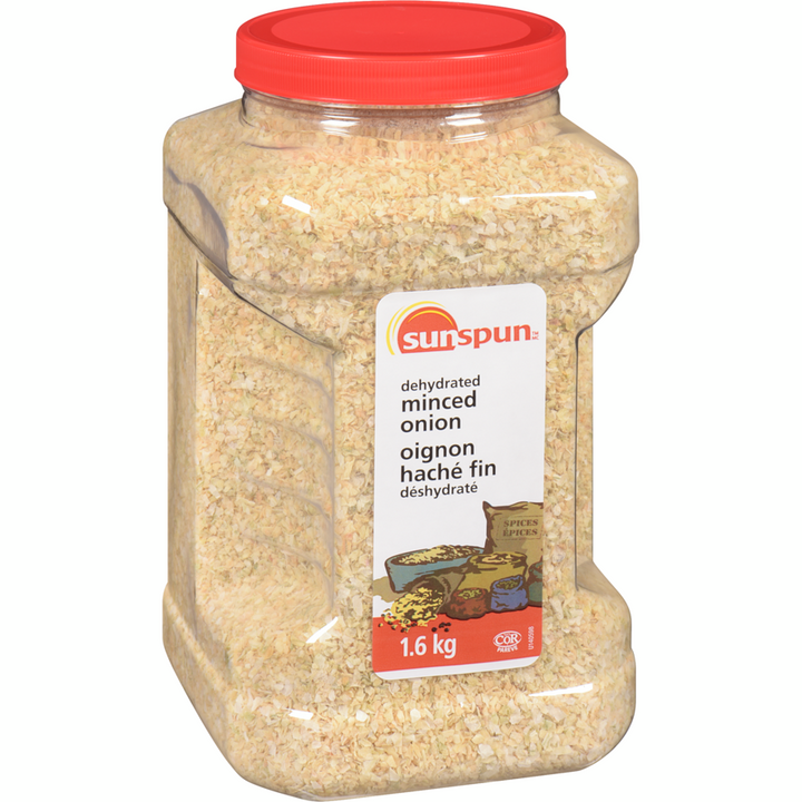 Sunspun - Dehydrated Minced Onion - 1.7 kg - Canadian Distribution