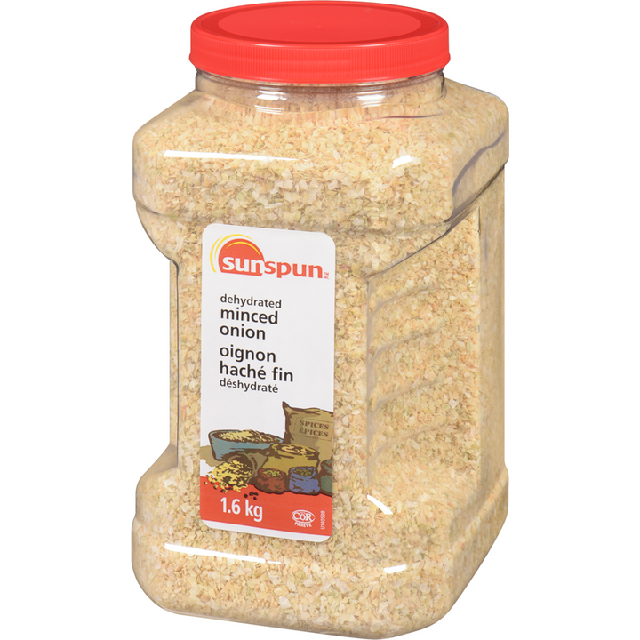 Sunspun - Dehydrated Minced Onion - 1.7 kg - Canadian Distribution