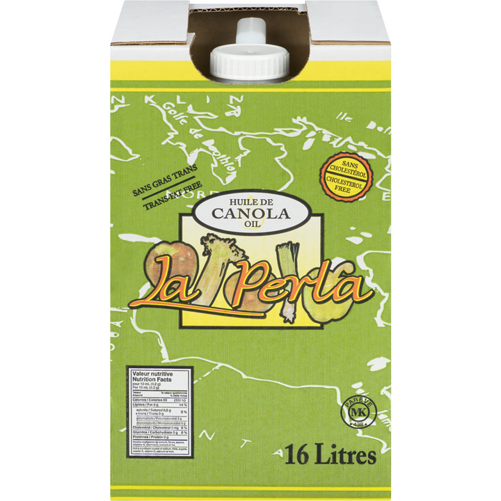 La Perla - Canola Oil - 16 L - Canadian Distribution