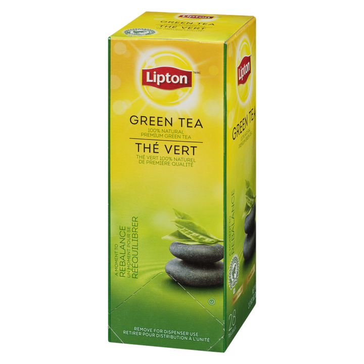 Lipton - 100% Green Tea - 28 each - Canadian Distribution