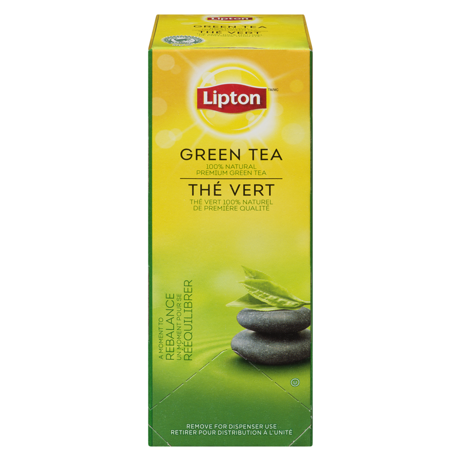 Lipton - 100% Green Tea - 28 each - Canadian Distribution