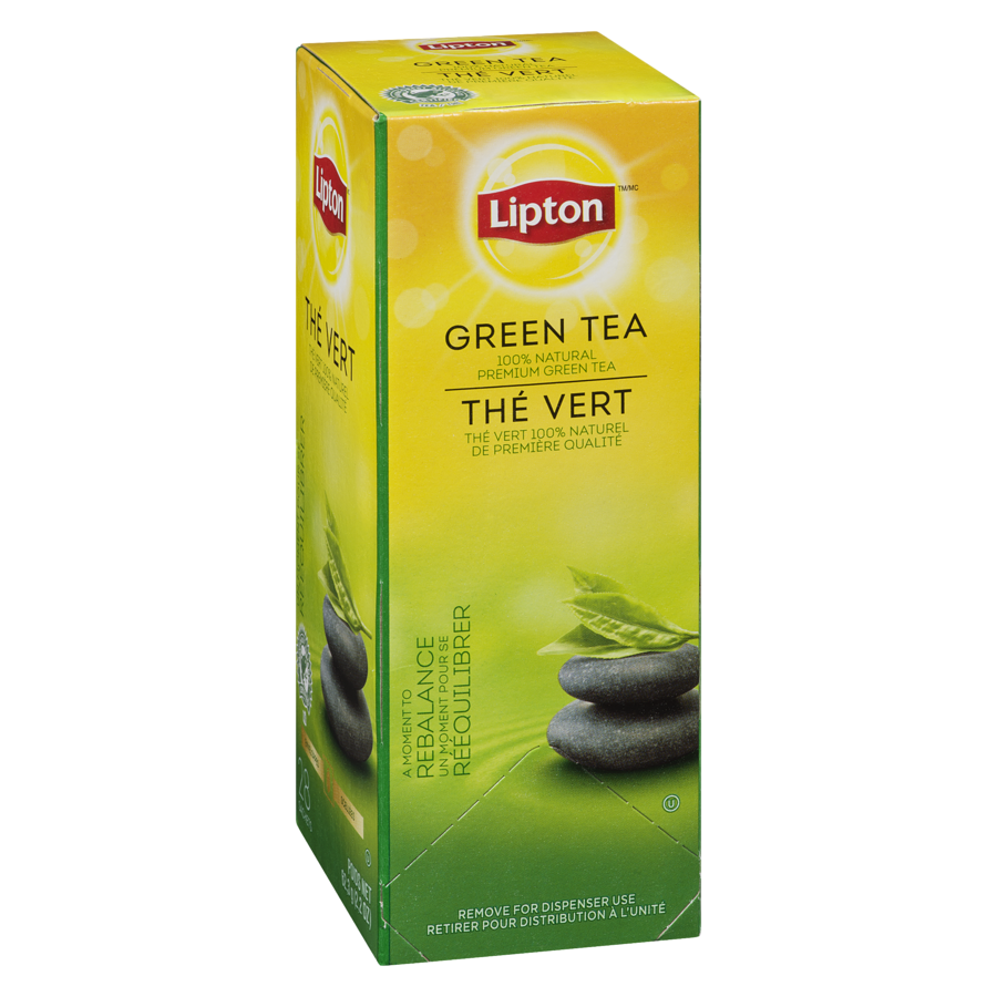 Lipton - 100% Green Tea - 28 each - Canadian Distribution