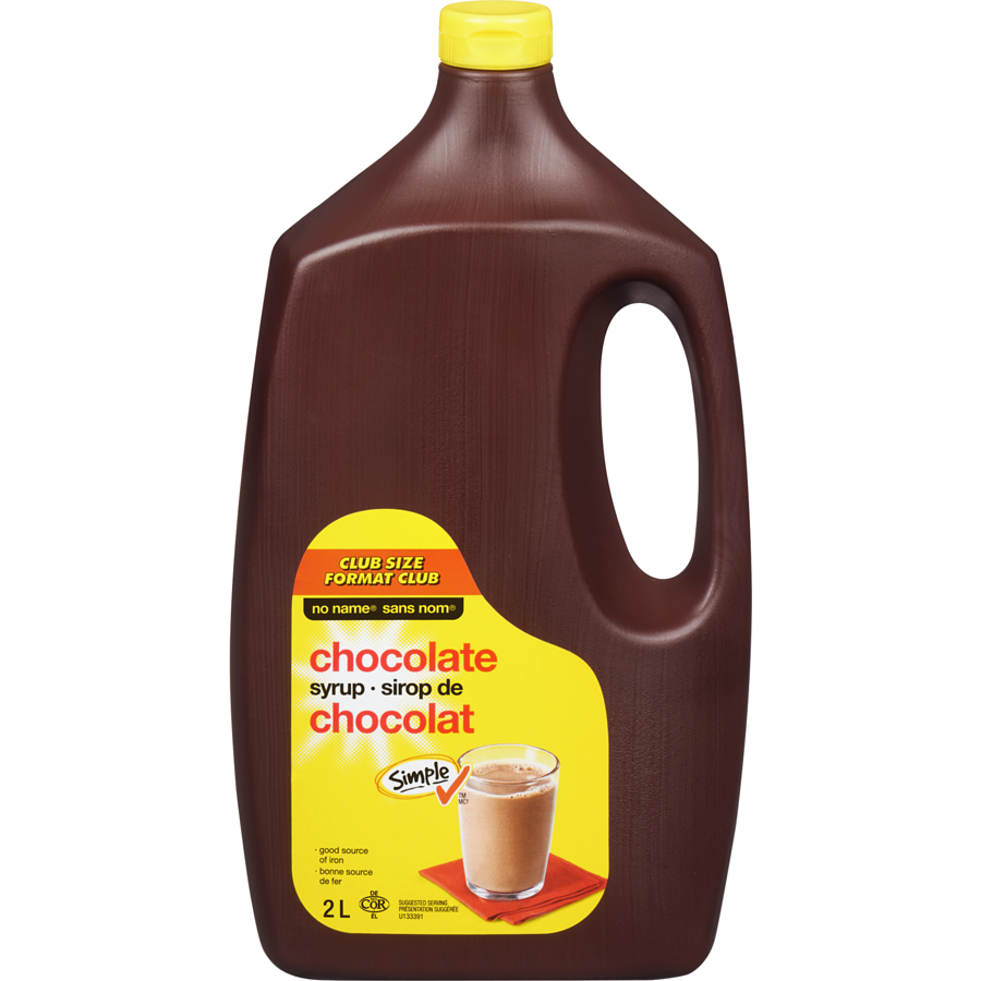 No Name - Chocolate Syrup - 2 L - Canadian Distribution