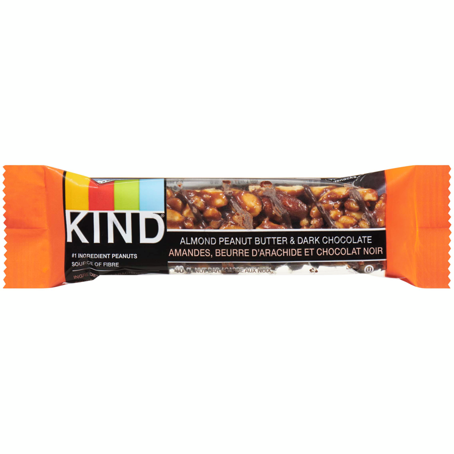 Kind Bar - Almond Peanut Butter & Dark Chocolate Bars - Case - 12 x 40 g - Canadian Distribution