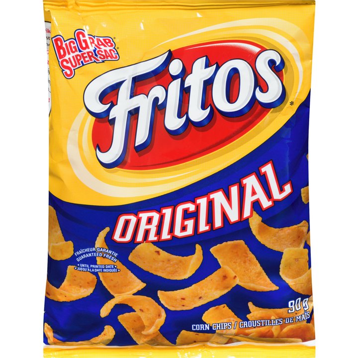 Fritos - Original Corn Chips (Case) - 90 g - Canadian Distribution