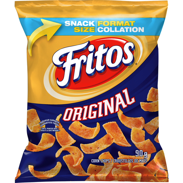 Fritos - Original Corn Chips (Case) - 90 g - Canadian Distribution