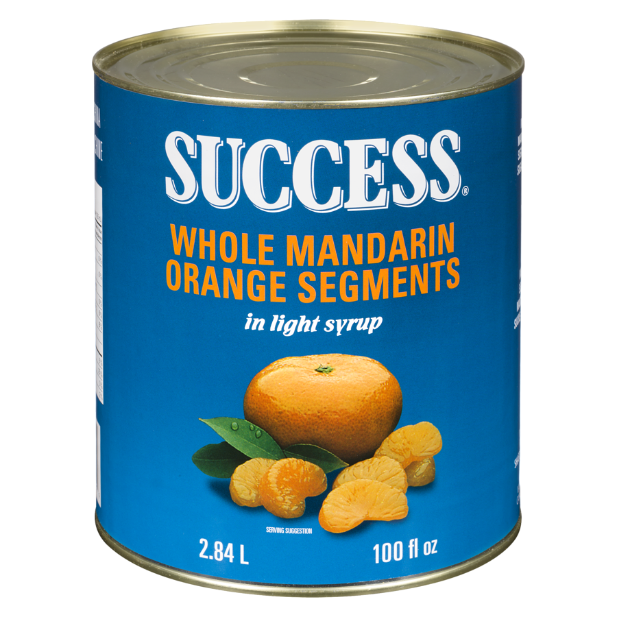 Success - Orange Mandarin Sections - 2.84 L - Canadian Distribution