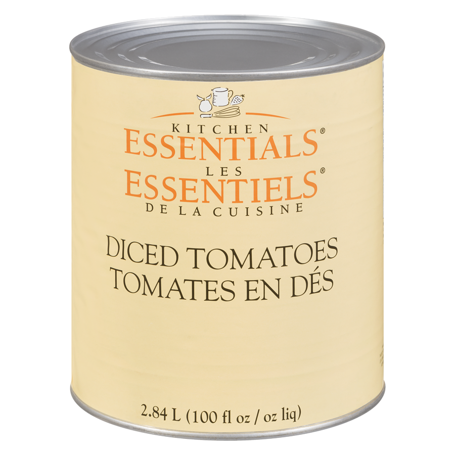 Kitchen Essentials - Diced Tomatoes - 2.84 L - Canadian Distribution