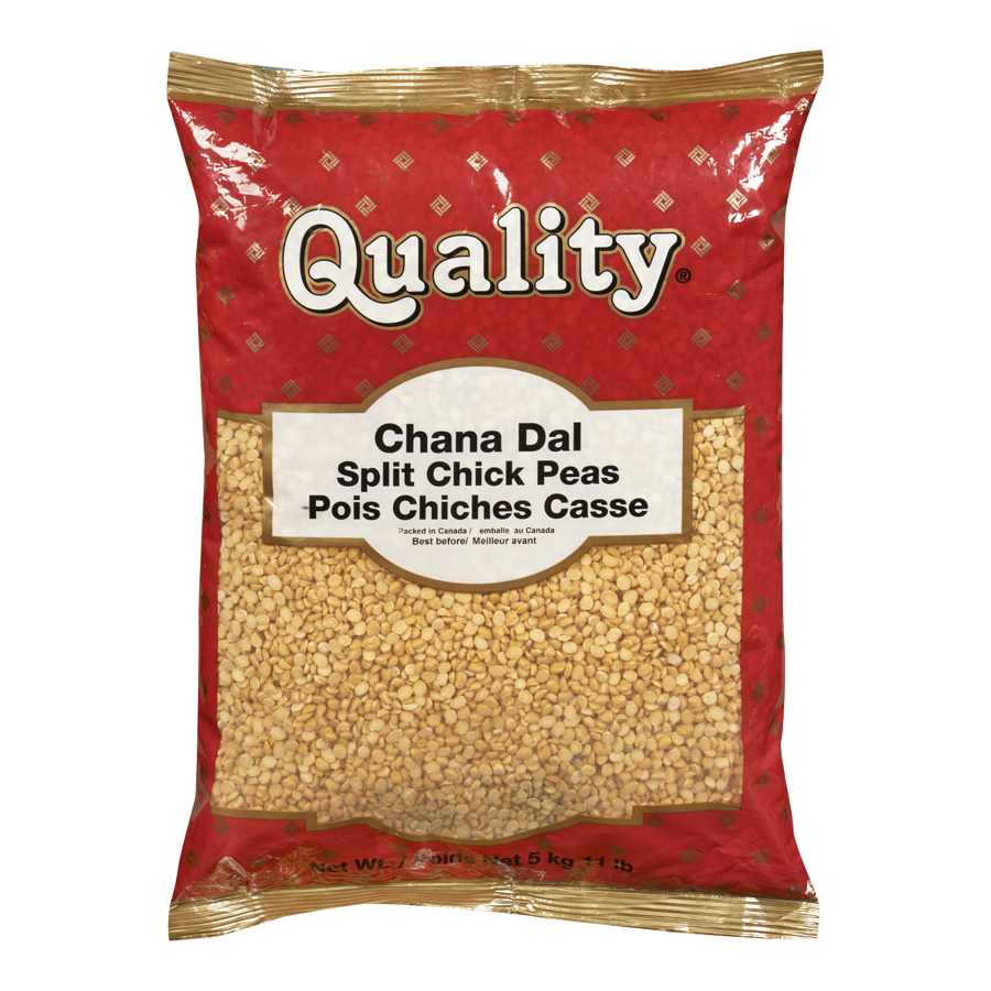 Quality - Chana Dal - 4.989 kg - Canadian Distribution