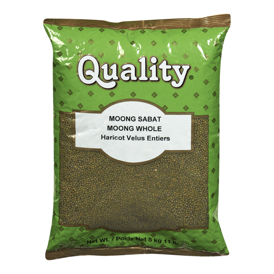 Quality - Moong Whole Celera - 4.989 kg - Canadian Distribution