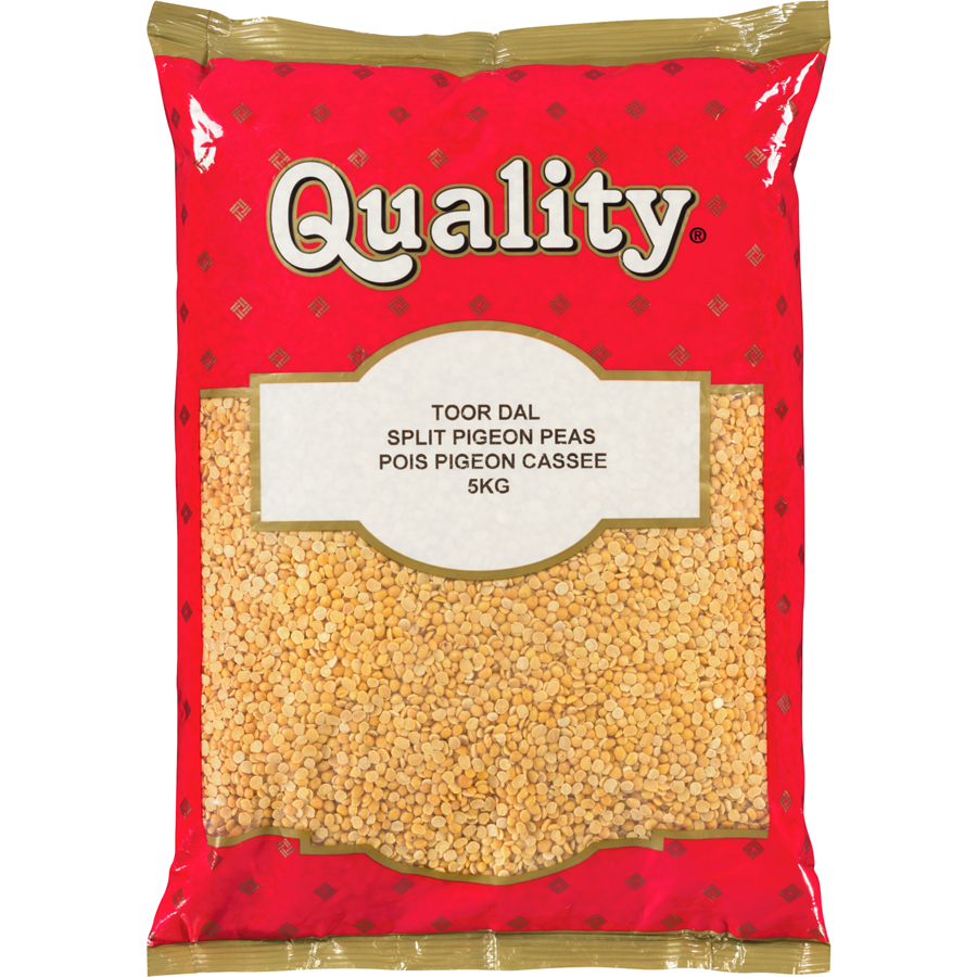 Quality - Toor Dal - 4.989 kg - Canadian Distribution