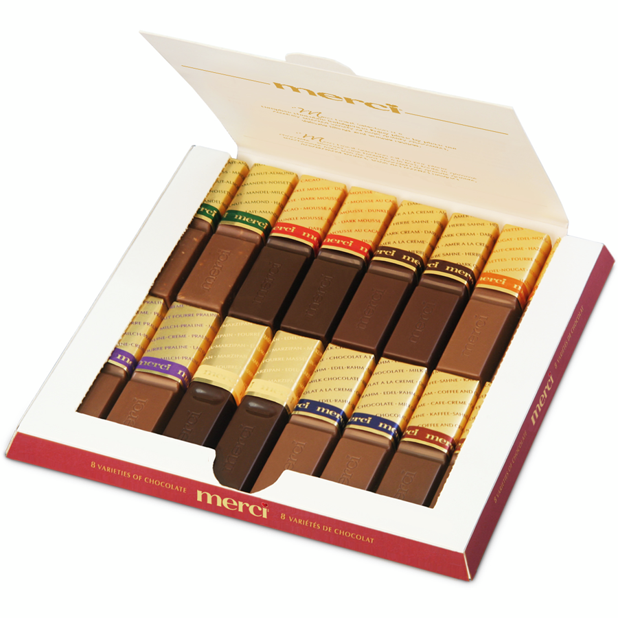 Merci - Finest Selections of European Chocolates Assorted - 200 g - Canadian Distribution