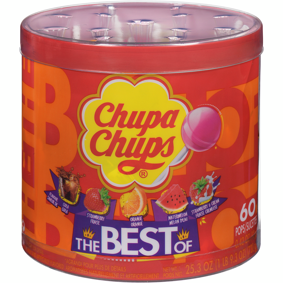 Chupa Chups - Lollipops - 720 g - Canadian Distribution