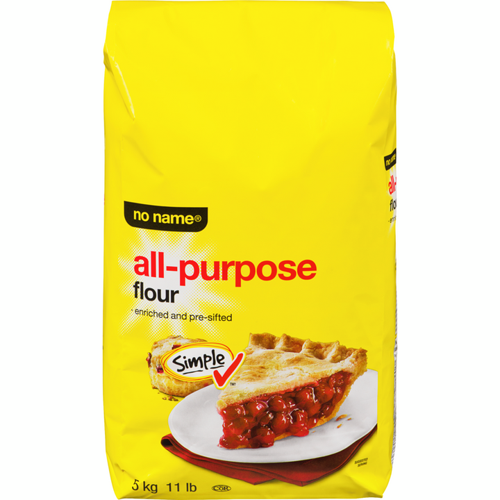 No Name - All-Purpose Flour - 5 kg - Canadian Distribution