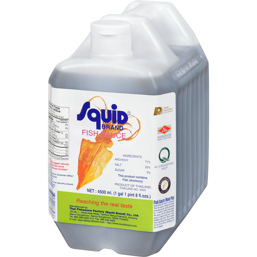 Squid Brand - Fish Sauce - 4 L - Canadian Distribution