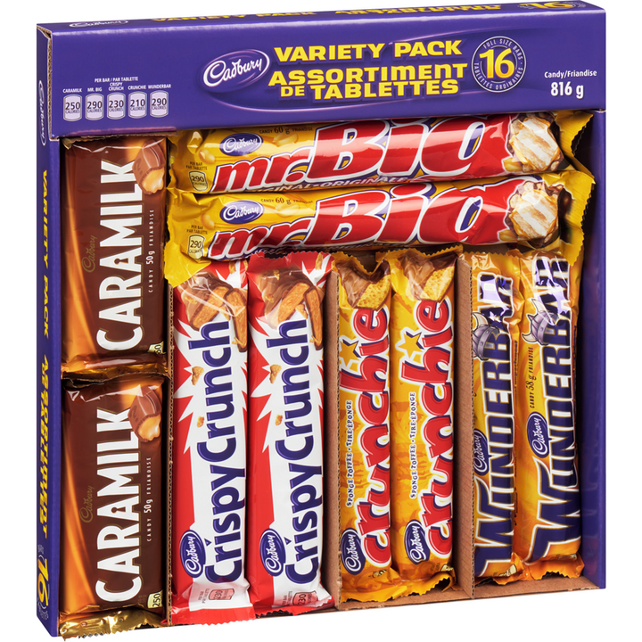 Cadbury - Assorted Chocolate - 816 g - Canadian Distribution