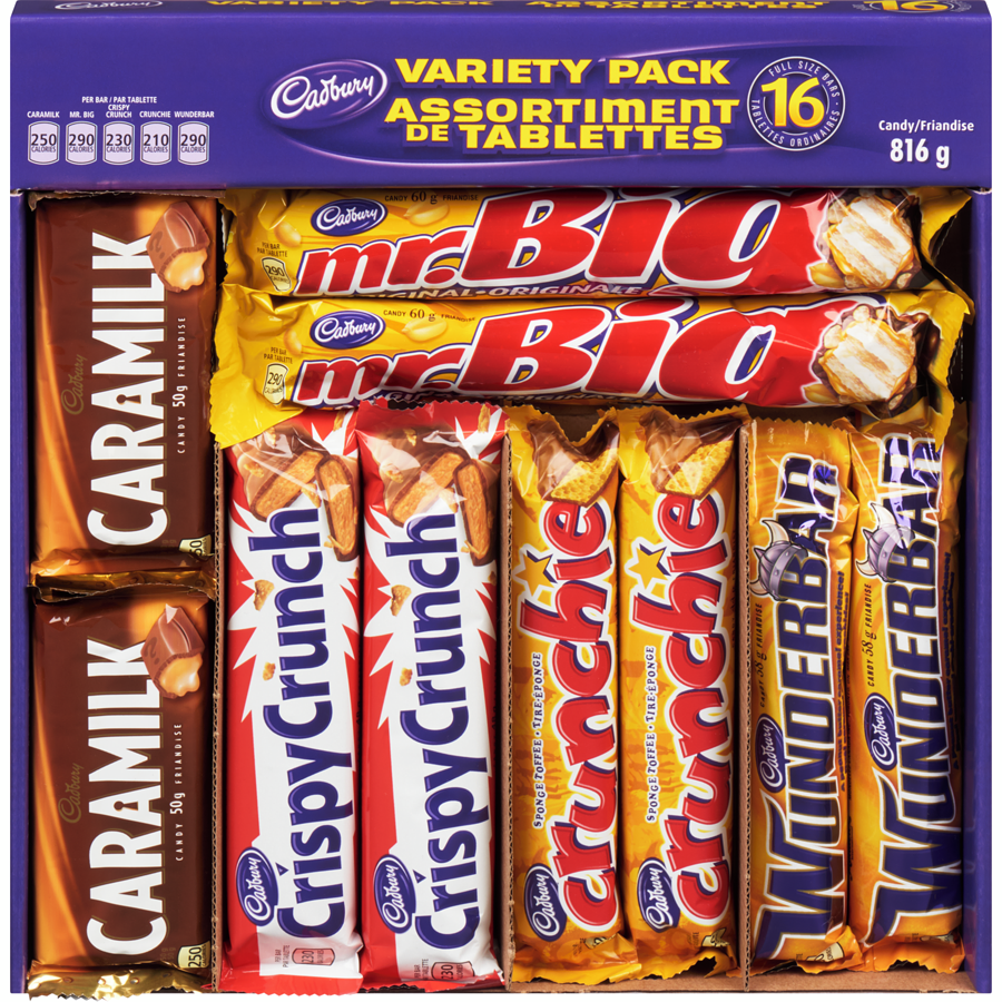 Cadbury - Assorted Chocolate - 816 g - Canadian Distribution