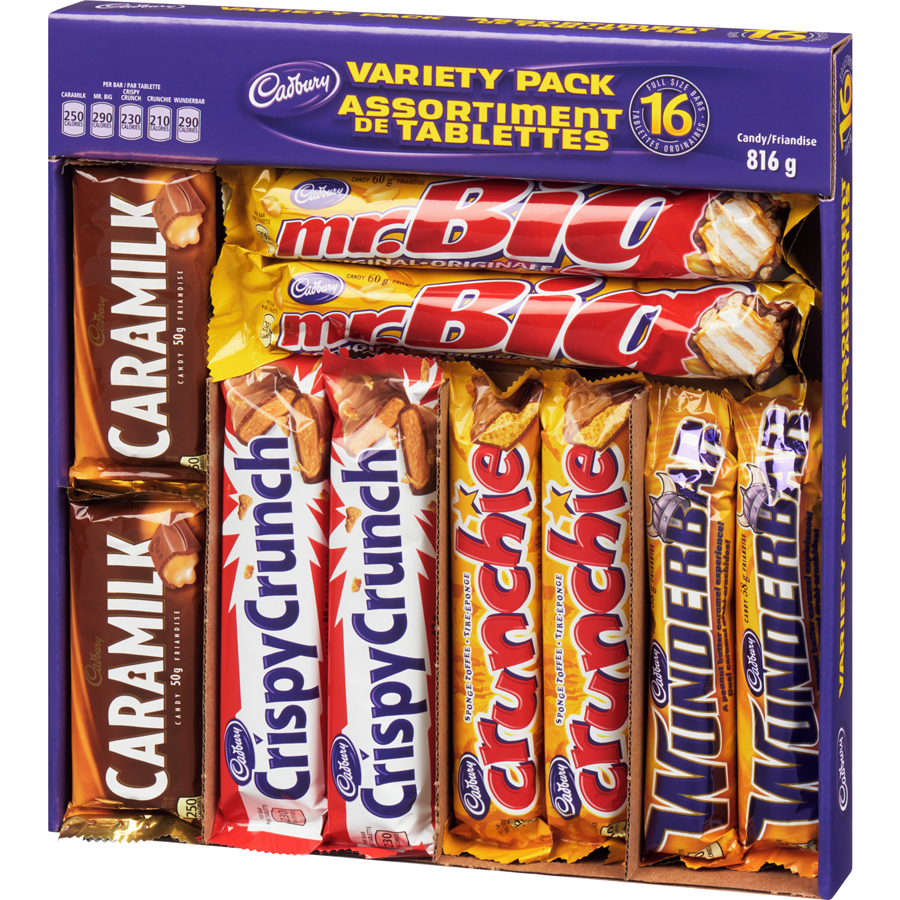 Cadbury - Assorted Chocolate - 816 g - Canadian Distribution