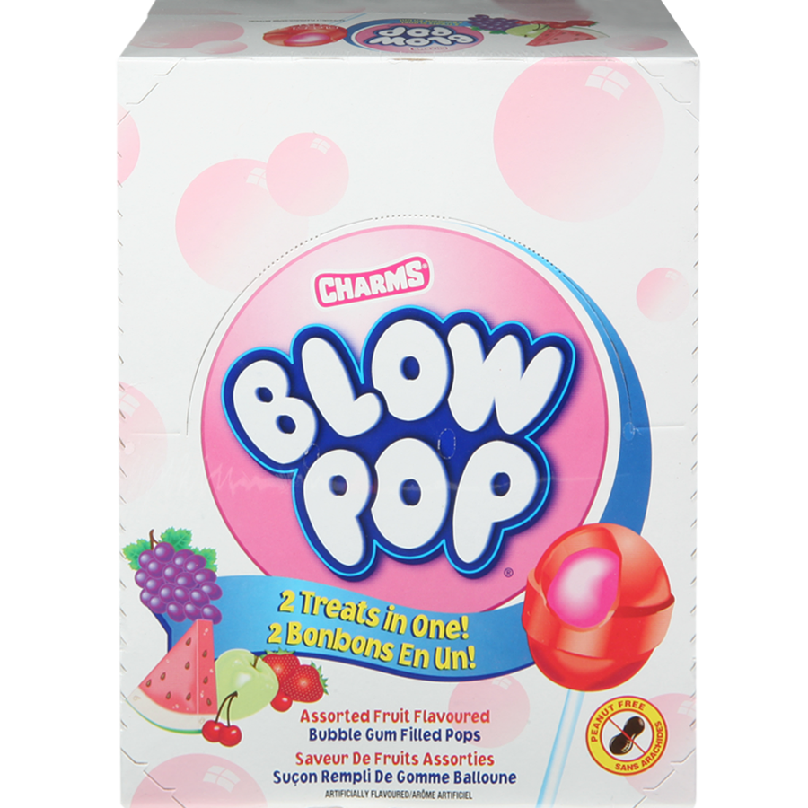 Charms Blow Pop - Super Blow Pops - Case - 36 x 32 g - Canadian Distribution