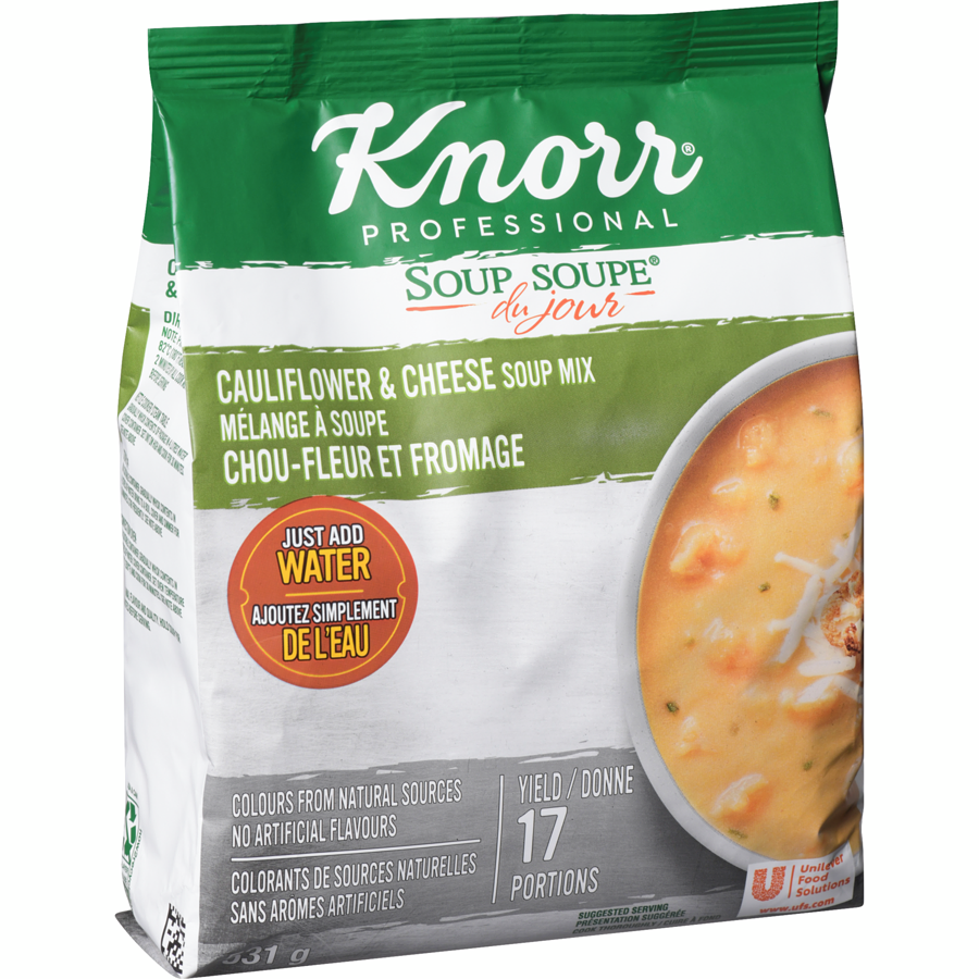 Knorr - Cauliflower & Cheese Soup Mix - 531 g - Canadian Distribution