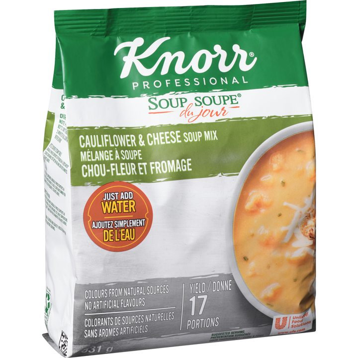 Knorr - Cauliflower & Cheese Soup Mix - 531 g - Canadian Distribution