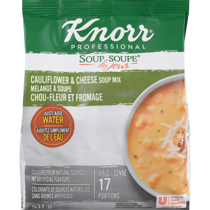 Knorr - Cauliflower & Cheese Soup Mix - 531 g - Canadian Distribution